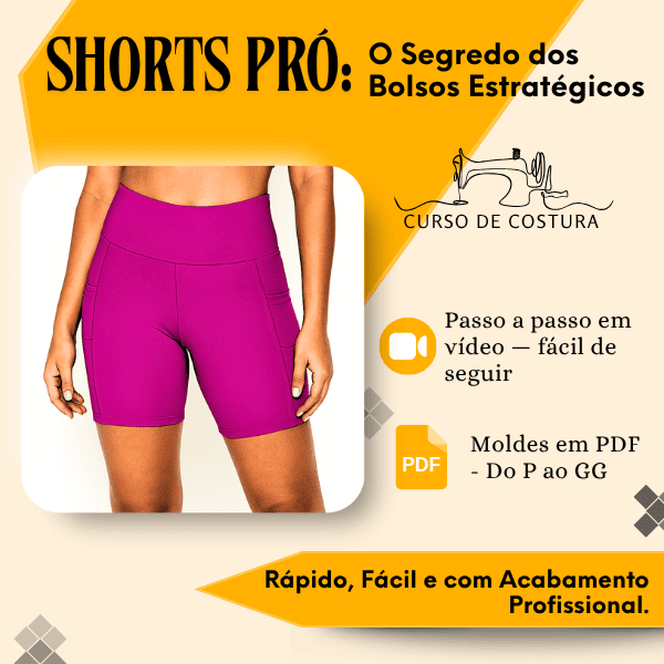 Shorts Pró: O Segredo dos Bolsos Estratégicos
