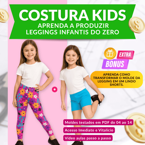 Calça Legging Infantil