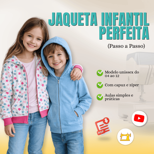Jaqueta Infantil Perfeita - Passo a Passo