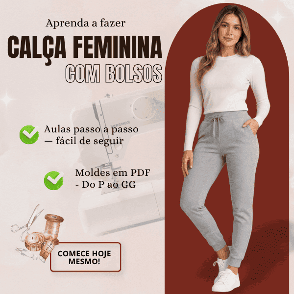 Calça Moletom Feminina