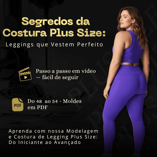 Legging Plus Size na Medida Certa